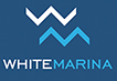 White Marina Logo